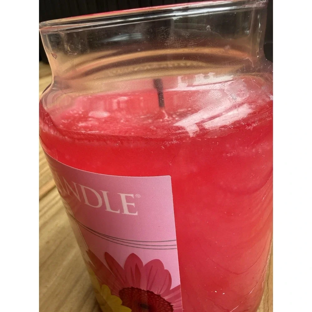 Yankee Candle 22 Oz Happy Mothers Day Blush Peony And Peach Pink Candle